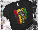Queen Woman Afro Girl Juneteenth 1865 Black History Man King Melanin African American Pride Gift Unisex T-Shirt