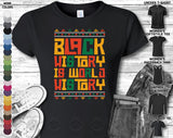 Black History World Juneteenth 1865 Afro Woman Girl Queen King Melanin African American Gift Unisex T-Shirt