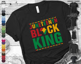Black King Month History Juneteenth Vibes 1865 Afro Woman Girl Queen King Melanin Gift Unisex T-Shirt