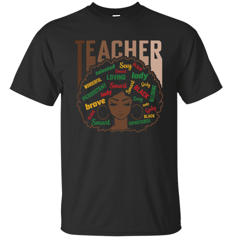 Black Teacher Magic History Juneteenth Vibes 1865 Afro Woman Girl Queen King Melanin Gift Unisex T-Shirt