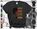 Black Magic History Juneteenth Vibes 1865 Afro Woman Girl Queen King Melanin Gift Unisex T-Shirt
