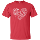 I Love You Happy Valentine's Day Big Wish Love Heart Friends Girlfriend Boyfriend Wife Husband Family Gift Unisex T-Shirt