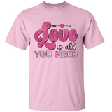 Love Happy Valentine's Day Cupid Heart Friends Girlfriend Boyfriend Wife Husband Family Gift Unisex T-Shirt
