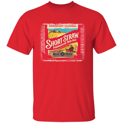 Blue Moon Short Straw Beer T-Shirt
