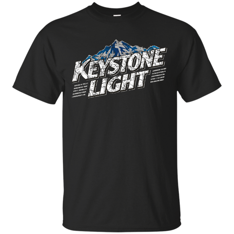 Keystone Light Beer Brand Logo Label T-Shirt