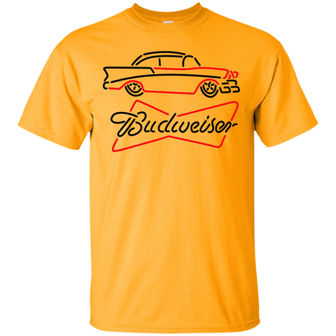 Budweiser Beer Brand Logo Label T-Shirt