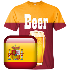 Spain Beer T-shirt