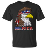 Merica Eagle Head Since 1776 American Flag Patriotic Independence Day July 4th Gift Unisex T-Shirt
