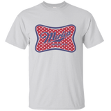 Merica Miller Beer Inspired American Flag Patriotic Independence Day July 4th Gift Unisex T-Shirt