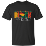 Black Beautiful History Juneteenth 1865 Afro Woman Girl Queen King Melanin African American Gift Unisex T-Shirt