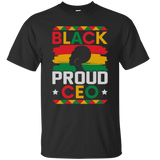 Black Proud Ceo History Month Juneteenth 1865 Afro Woman Girl Queen Melanin Gift Unisex T-Shirt