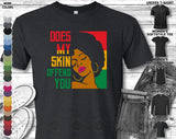 Skin Offend Black Magic History Month Juneteenth 1865 Afro Woman Girl Queen Melanin Gift Unisex T-Shirt