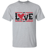 Happy Valentine's Day Retro Air Love Heart Friends Girlfriend Boyfriend Wife Husband Family Gift Unisex T-Shirt