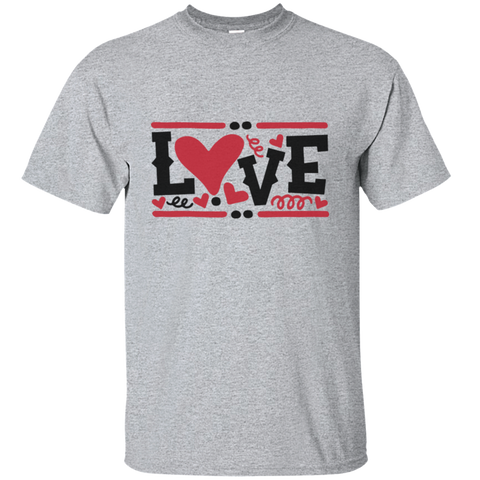 Happy Valentine's Day Retro Air Love Heart Friends Girlfriend Boyfriend Wife Husband Family Gift Unisex T-Shirt