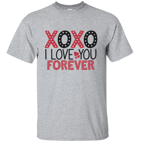 Xoxo Happy Valentine's Day Heart Friends Girlfriend Boyfriend Wife Husband Family Gift Unisex T-Shirt