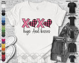 Xoxo Happy Valentine's Day Kiss Heart Friends Girlfriend Boyfriend Wife Husband Family Gift Unisex T-Shirt