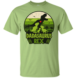 Dadasaurus Rex 3 Babies Papa Dad Daddy Fathers Day Trex Dinosaurus Dino Love Heart Family Gift Unisex T-Shirt
