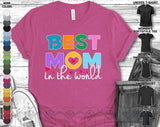 Best Mom Mothers Day Mama Mammy Love Heart Family Gift Unisex T-Shirt