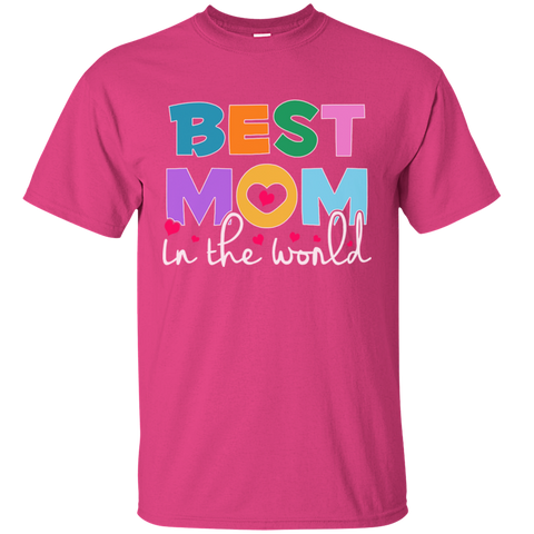 Best Mom Mothers Day Mama Mammy Love Heart Family Gift Unisex T-Shirt
