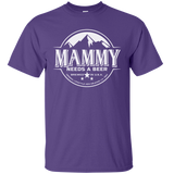 Mammy Needs Beer Logo Busch Father's Mother's Day Dad Papa Veteran Husband Family Gift Unisex T-Shirt