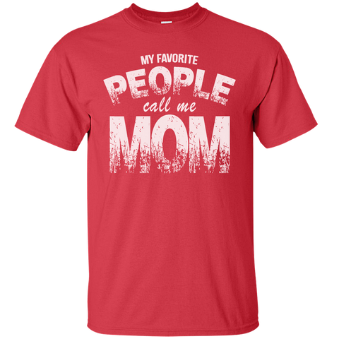 Favorite People Call Mom Happy Mother's Day Mama Mammy Daddy Love Family Gift Unisex T-Shirt