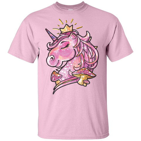 Unicorn Heads Watercolor Mom Mothers Day Mama Mammy Love Heart Family Gift Unisex T-Shirt