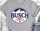 Busch Light Apple Beer Logo Inspired Unofficial Custom Design SVG PNG