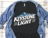 Keystone Light Beer Logo Inspired Unofficial Design SVG PNG Editable