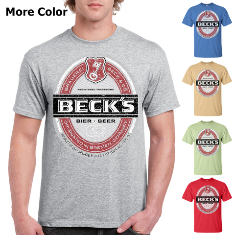 Becks Beer T-shirt More Color