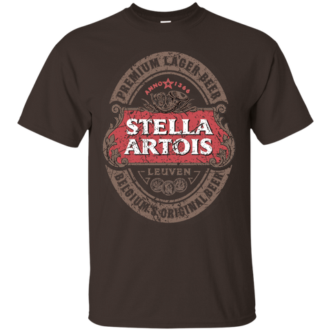 Stella Artois Beer Brand Logo Label T-Shirt