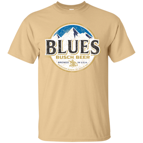 Blues Busch Light Beer T-Shirt