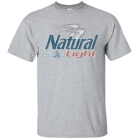 Natural Light Beer Brand Logo Label T-Shirt