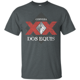 Dos Equis XX Lager Beer Brand Logo Label T-Shirt