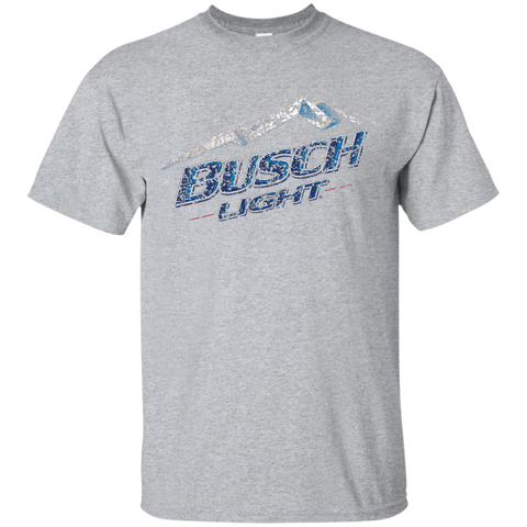 Busch Light Beer Brand Logo Label T-Shirt