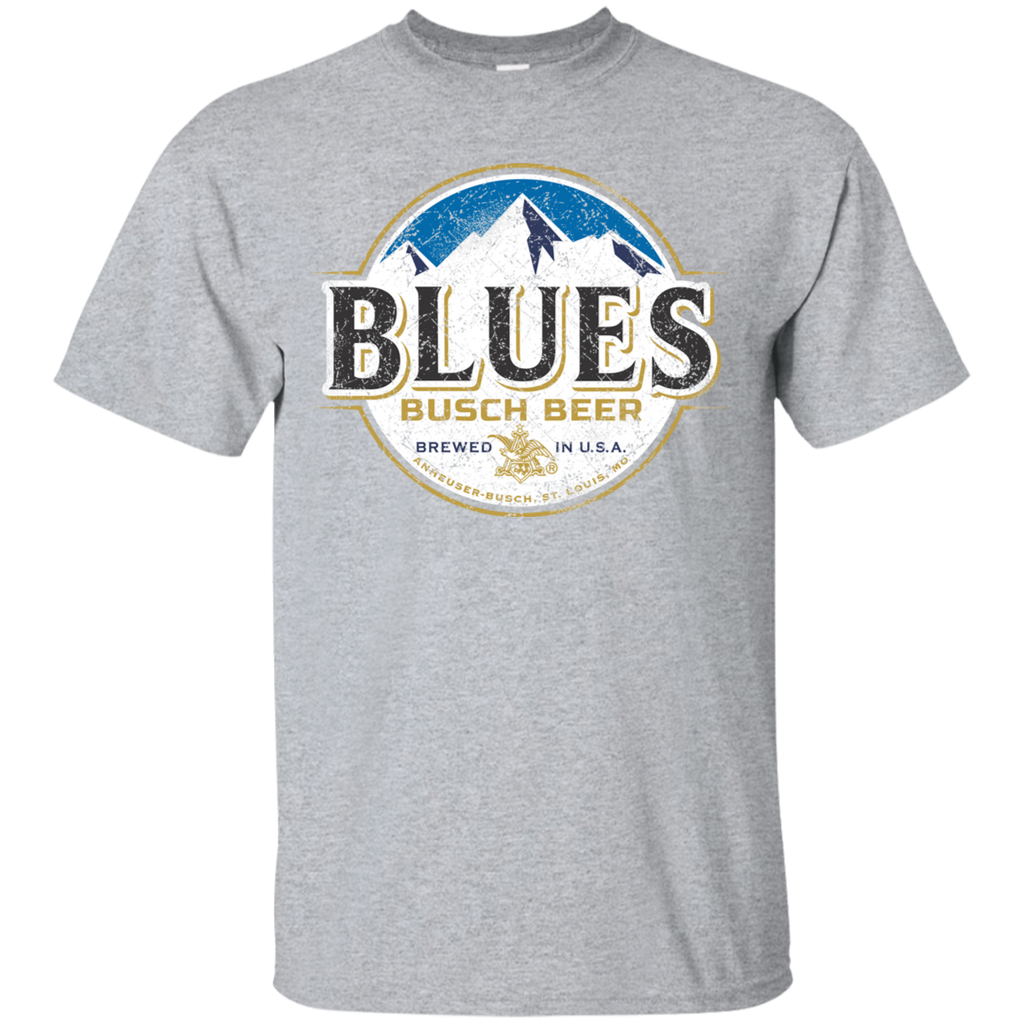 Vintage NHL St. Louis Blues Graphic T Shirt Mens Large Blue 90