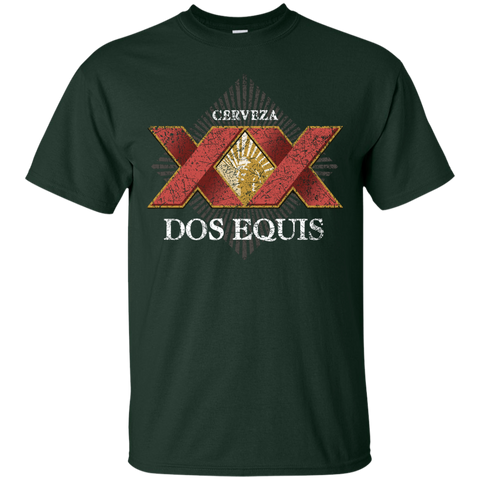 Dos Equis XX Lager Beer Brand Logo Label T-Shirt