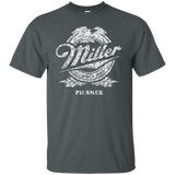 Miller Lite Beer Brand Logo Label T-Shirt