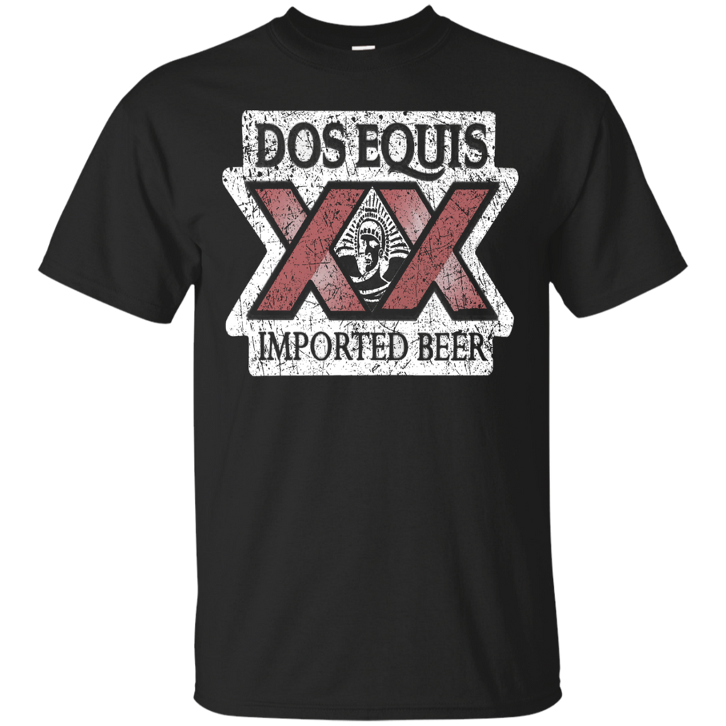 Dos Equis XX Lager Beer Brand Logo Label T-Shirt